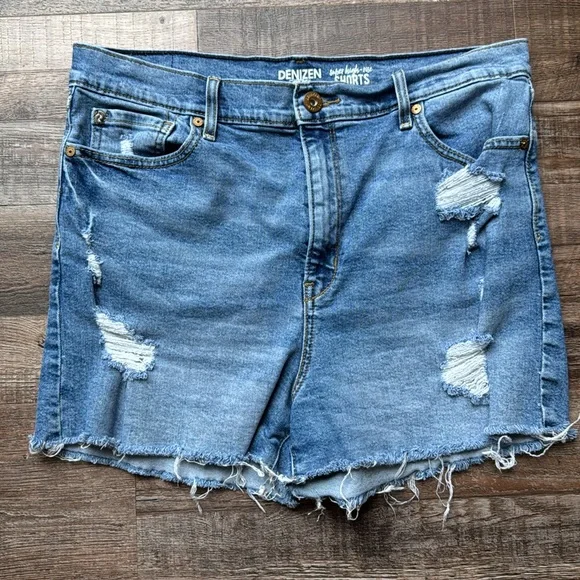 **BUNDLE** Levi's, AE, Abercrombie, Black/Blue/White Jean Shorts Casual Style - Picture 8 of 14